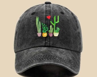Cactus Baseball Hat - Etsy