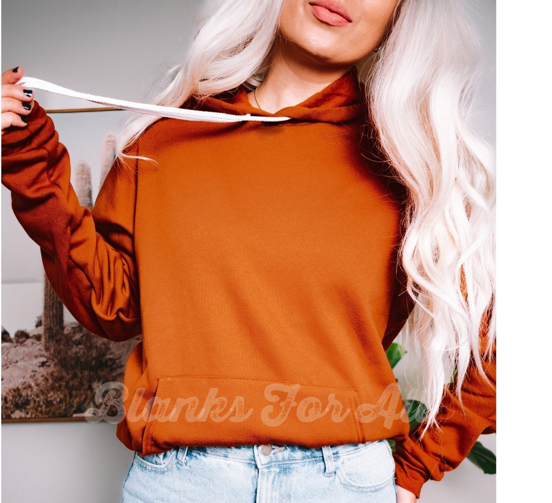 Bella Canvas Blank Hoodie Unisex Hoodie Sponge Fleece Soft and Light