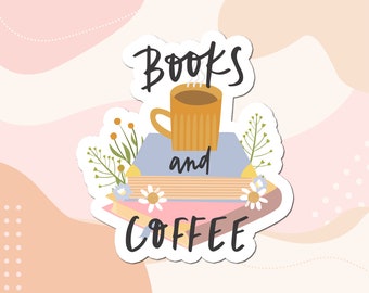 Book lover stickers | Water resistant bookworm stickers | Laminated laptop sticker | Planner journal stickers | Bookish reader vinyl sticker