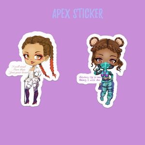 Naklejki Chibi Apex Legends