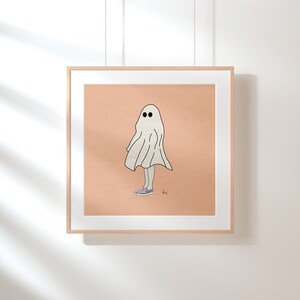 The Sweet Pea Ghost Print