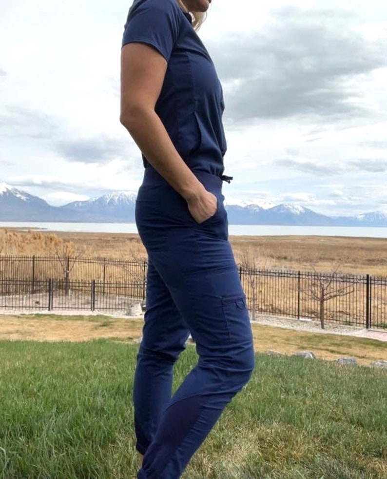 The Scrub Jumper. Looks Like Top and Bottom Scrubs Tucked In. Etsy