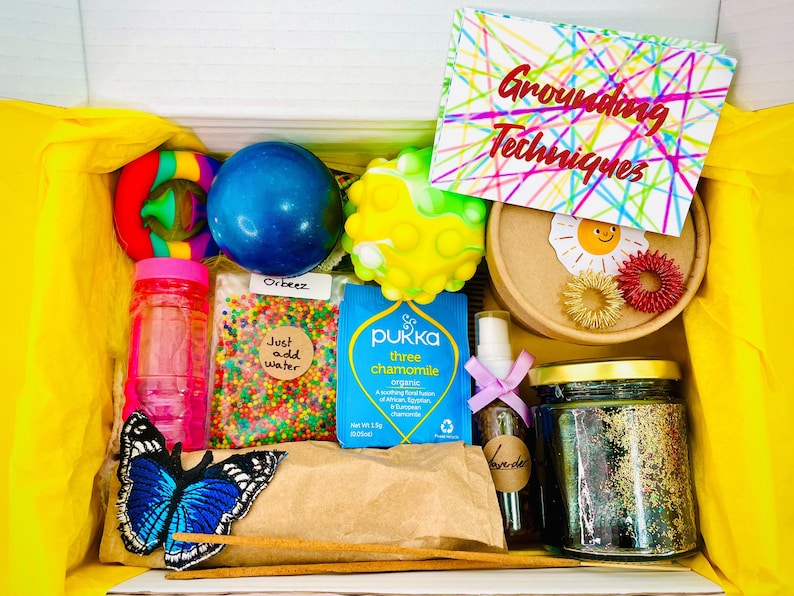 Selfsoothe Sensory Box Mental Health Crisis Kit Anxiety and Etsy Canada