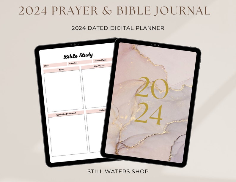 Prayer Journal Printable, Bible Study Guide, Gratitude Journal, Digital ...