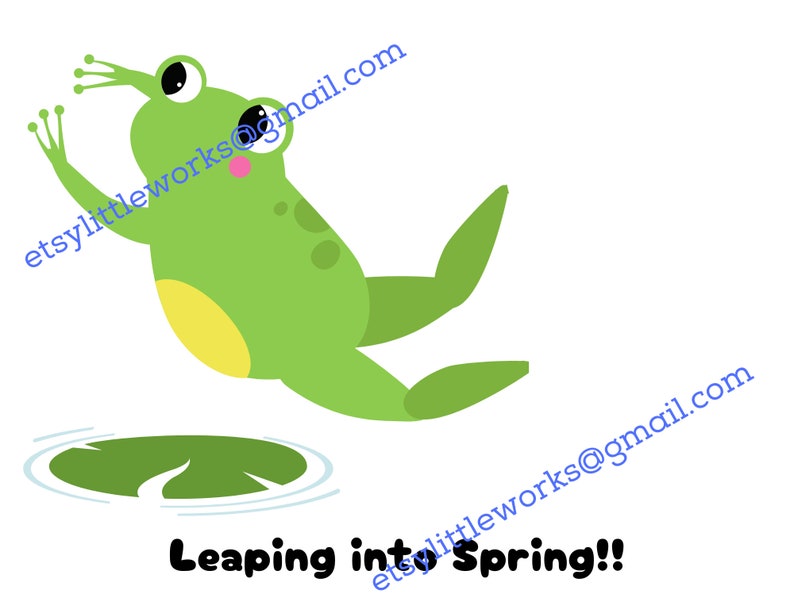 Editable Spring Frog Handprint Craft: DIY Kid Gift (digital Download ...