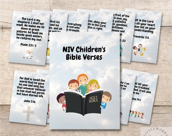 NIV Children's Bible Verses/Scripture