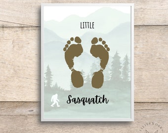 Bigfoot キャンバスアート 作品 手書き Bigfoot キャンバスアート 作品 手書き Bigfoot キャンバス