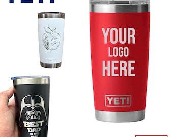 Personalized Engraved 20oz YETI Engraved, Add your logo, YETI, Laser Engraved YETI, Corp Gift, Powder Coated, Bulk Tumblers, Custom Yeti.