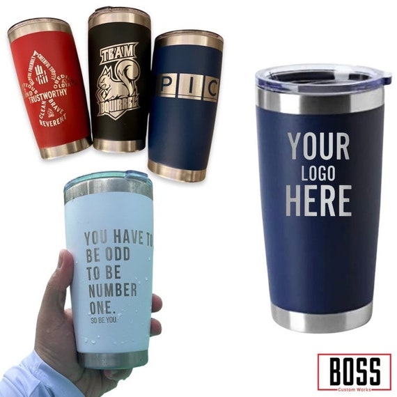 Personalized 20oz Tumbler ADD YOUR LOGO Wholesale Tumblers Etsy