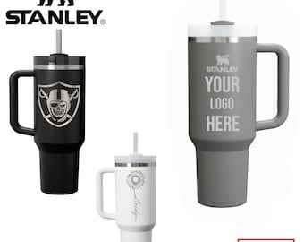 Personalized Engraved Stanley, ADD YOUR LOGO, Wholesale Tumblers, Laser Engraved Tumbler, Stanley 40oz , Stanley 30oz Fashion, Custom.