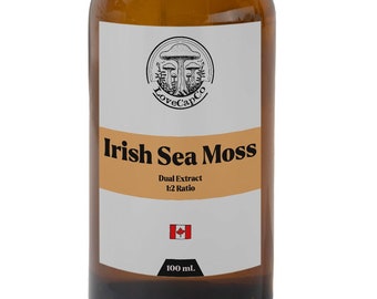 Irish Sea Moss Tincture - Double Extraction - Organic - LoveCapCo
