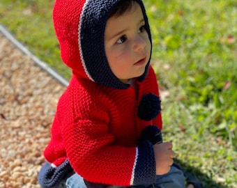 Knitted Kids, Baby, Toddler Sweater, Handmade with Love