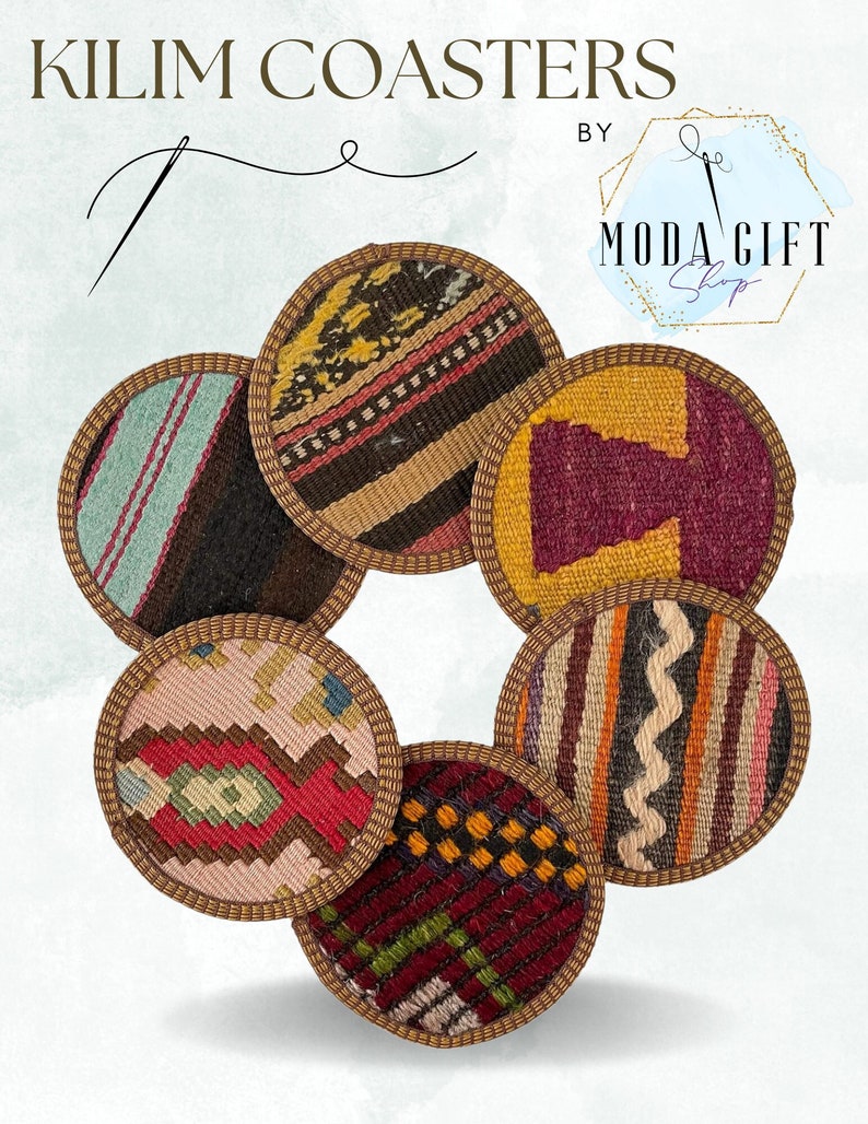 Kilim Coaster Set of 4