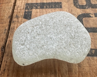 Large Frosted Sea Glass Piece: Scottish Beach Find