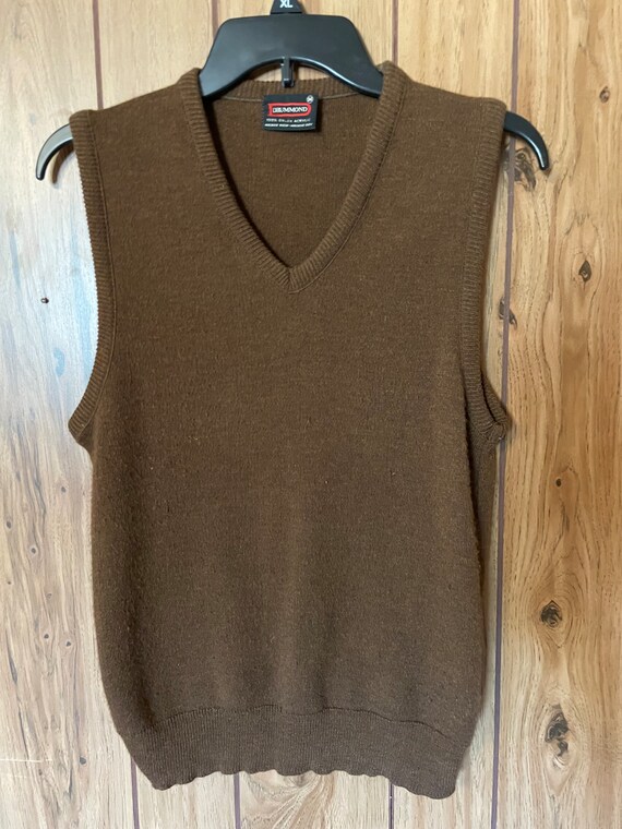 Vintage Drummond sweater vest - image 1