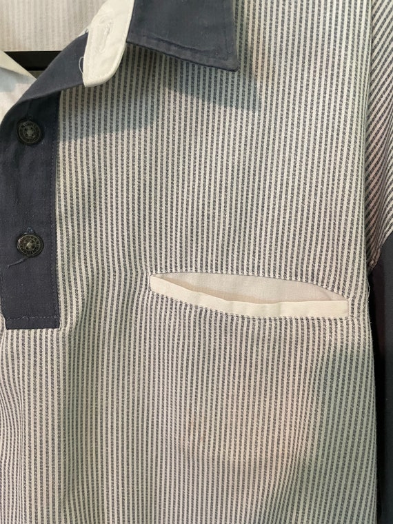 Vintage mens striped shirt