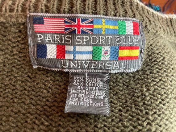 Vintage Paris Sport Club sweater - image 4