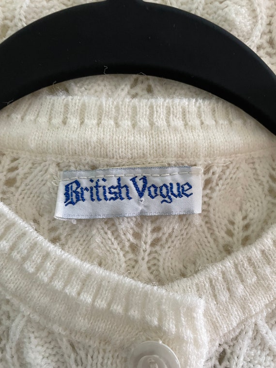 Vintage British Vogue sweater - image 3