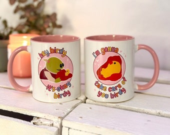 Hey Birdy, c'est bon Birdy, Nanalan Meme, Nanalan Peepo Fun Mug, Cute Meme Mug, Girl Birthday Gift, Who's That Wonderful Girl Mug, Meme Mug