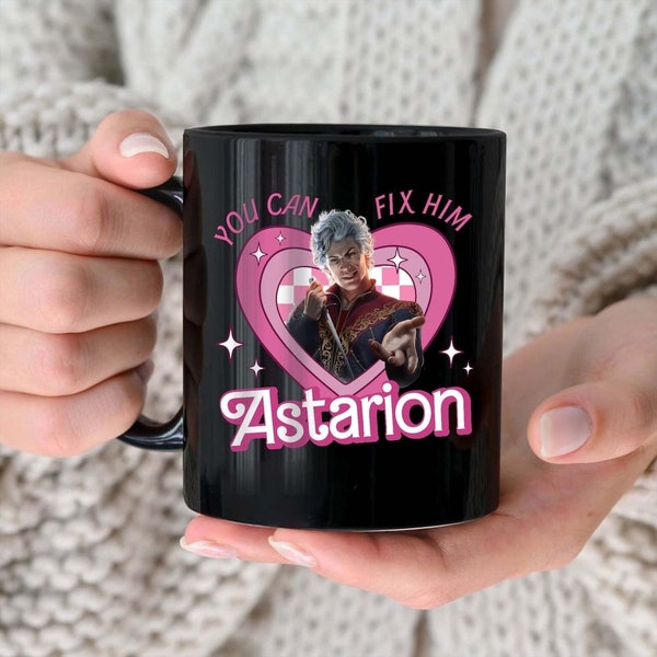 You Can Fix Him Mug, Astarion Baldurs Gate 3 Mug, Astarion High Elf Mug, Astarion Rogue Mug, Gift for Gamer, You Can Fix Him Astarion