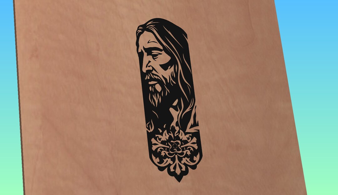 4 Pack Jesus Christ Svg, Jesus Svg, Christian, SVG, Rustic, Black and