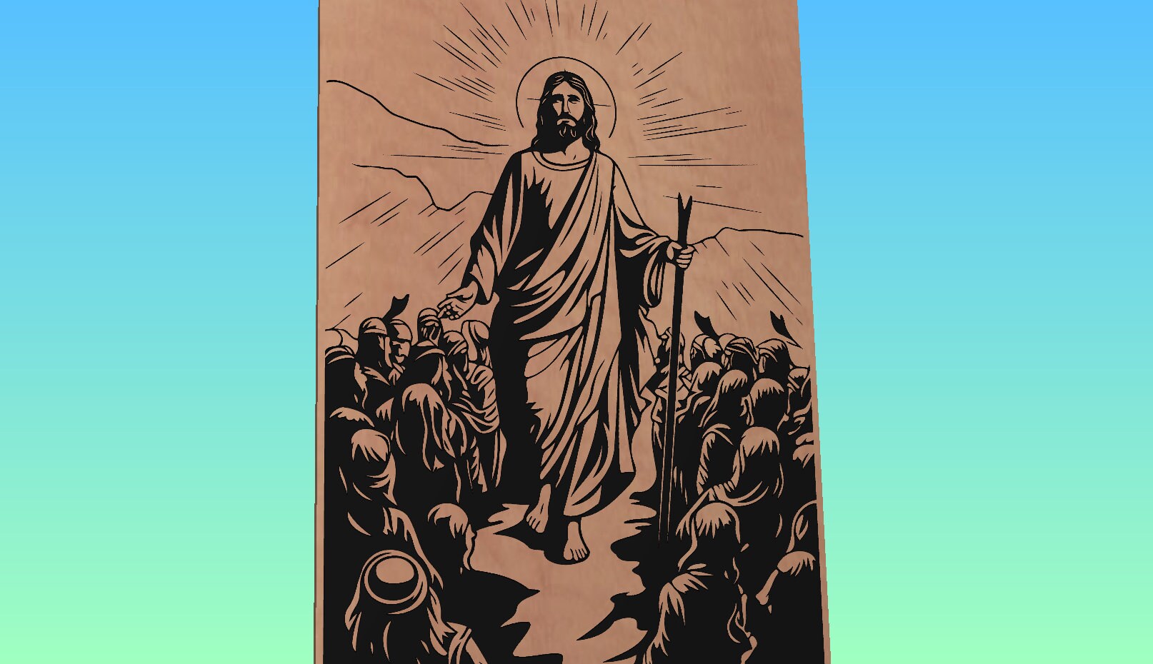 Jesus Christ Svg, Jesus Svg, Christian, SVG, Rustic, Black and White
