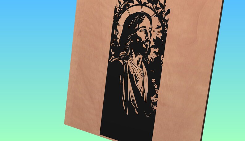 Jesus Christ Svg, Jesus Svg, Christian, SVG, Rustic, Black and White