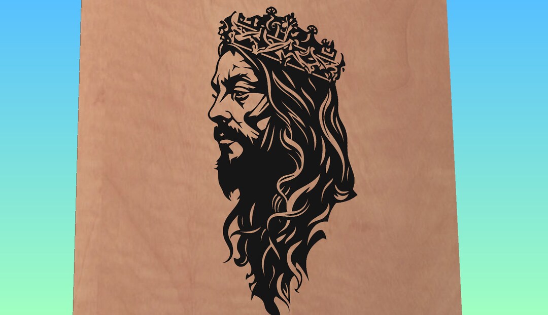 Jesus Christ Svg, Jesus Svg, Christian, SVG, Rustic, Black and White