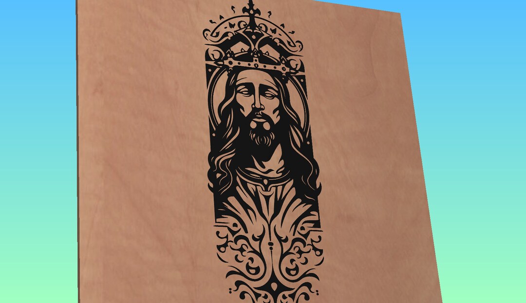 Jesus Christ Svg, Jesus Svg, Christian, SVG, Rustic, Black and White