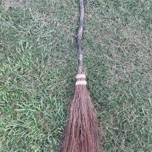 Authentic Handcrafted Cinnamon Witch Broom - Perfect Fall Decor Addition - Besom