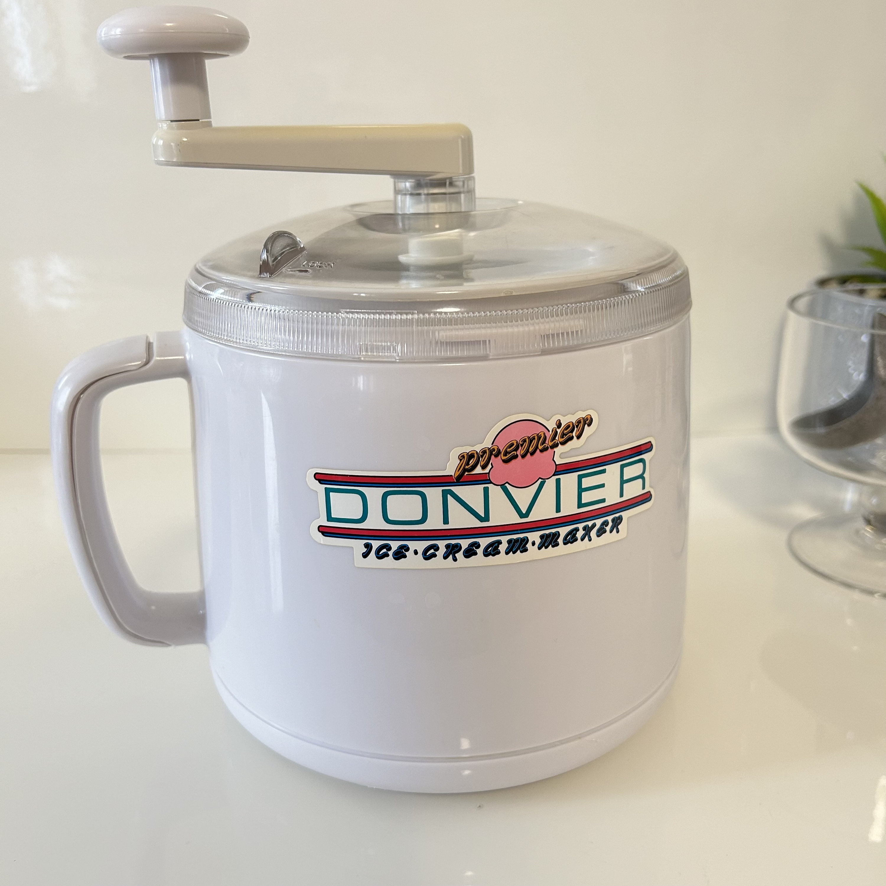 Donvier ice cream maker vintage sale