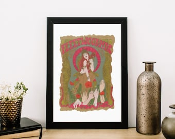 Fleetwood Mac Satin Poster