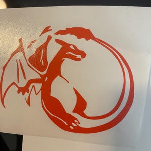 Charizard Vinyl Decal