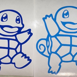 Squirtle Vinyl Decal