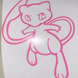 Mew Vinyl Decal
