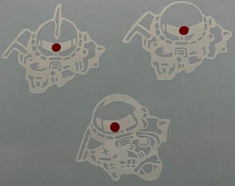 Zaku Tri Formation Gundam Decal
