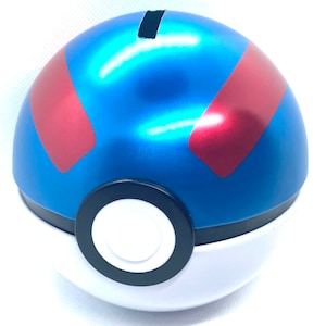 Upcycled Pokeball Card Tin Bank