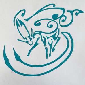 Tribal Suicune Vinyl Decal