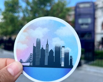 SF Skyline Sticker