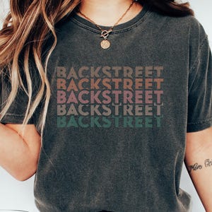 Comfort Colors Shirt, Backstreet Boy Band Shirt, American Band Gift, Rock Music Shirt, Gift For Men, Women