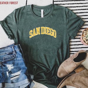 San Diego Shirt, San Diego Tee, San Diego Gift, San Diego CA, California Shirt, San Diego University, College Shirt, San Diego Fan