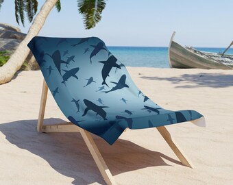 Sharky Dive Beach Towel
