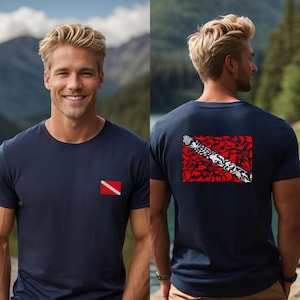 Marine Life Scuba Diving Flag T-Shirt, Marine Life Scuba Diving Flag Sweatshirt, Marine Life Scuba Diving Flag Hoodie