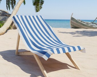 Ocean Stripes Flag Beach Towel