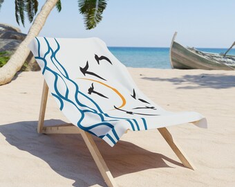 Ocean Sunset Beach Towel