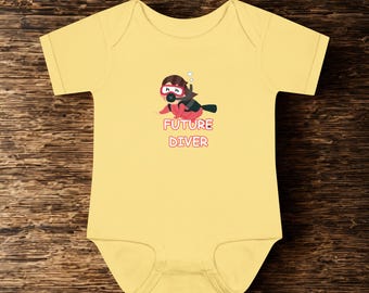 Baby Future Diver Onesie