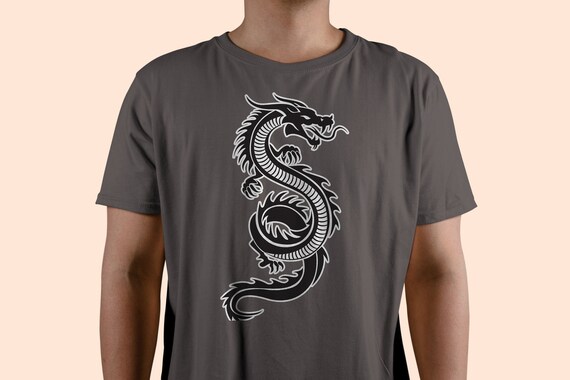 Chinese Dragon Shirt Japanese Dragon Shirt Dragon Shirt - Etsy