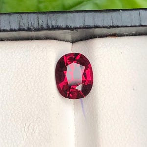 Tanzanian Almandine Pyrope Garnet: Long Cushion Cut, 2.16 cts