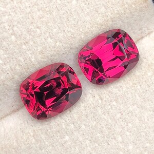 Tanzanian Almandine Pyrope Garnet: Long Cushion Cut, 3.27 cts