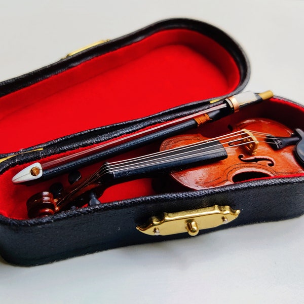 Miniature Violin, Desk toy, Gag Gift, Sad Violin